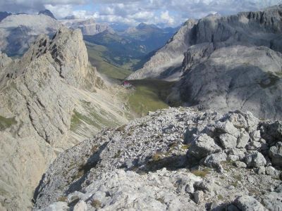 010-Auf der Roterdspitze, 2.658 m mit Blick auf die Tierser-Alpl-Huette